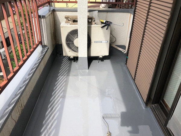 トップコート塗布