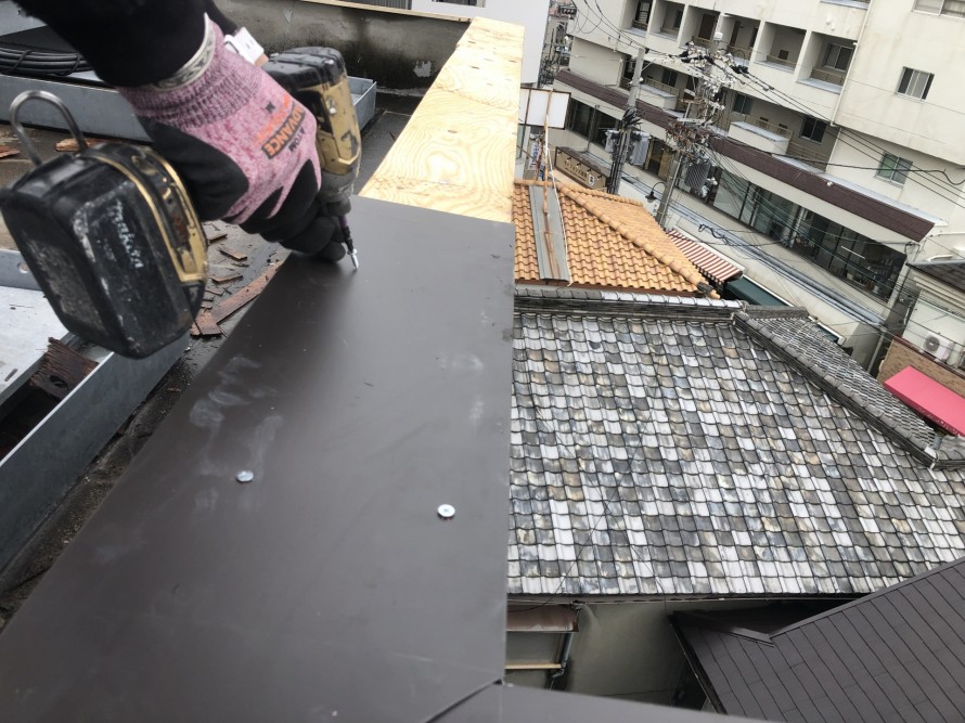 板金取付