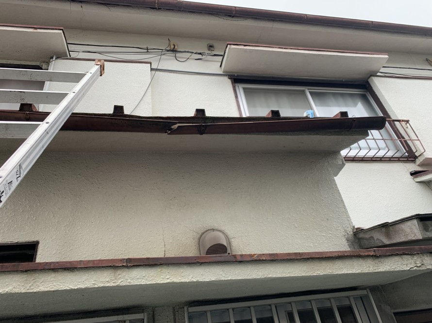 雨樋の破損