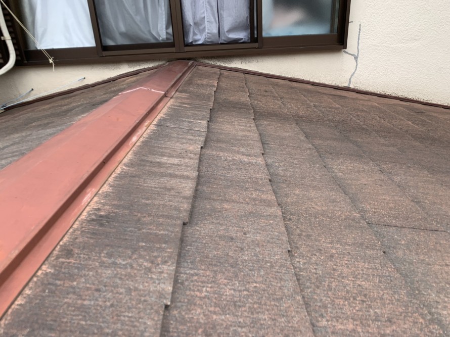 屋根調査自カラーベスト屋根