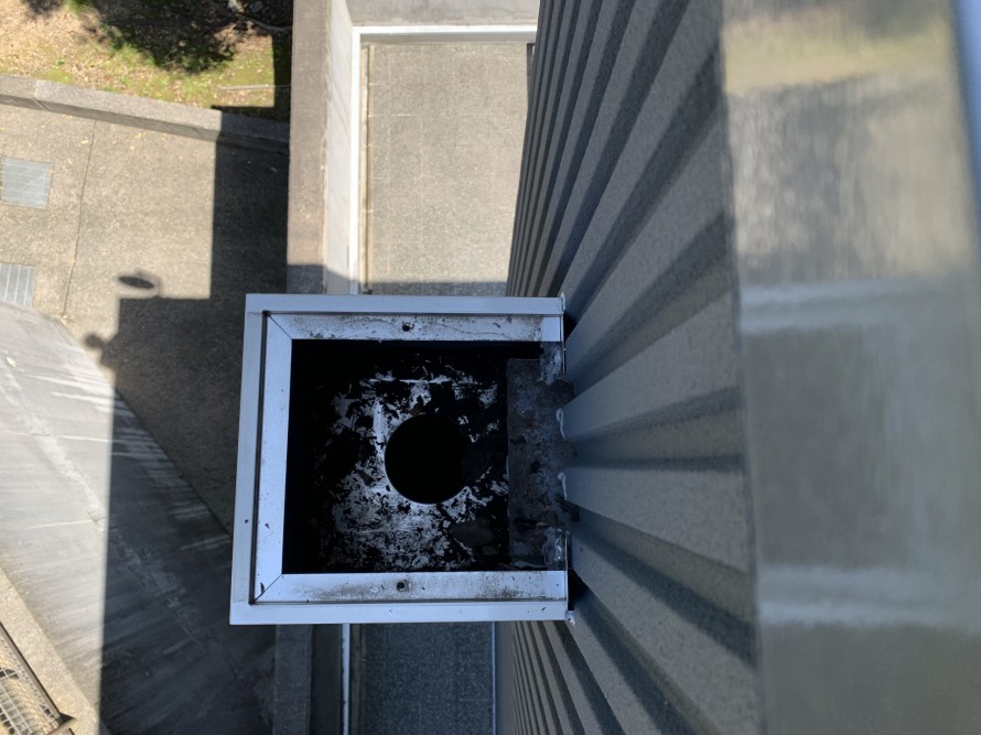 集水器の清掃