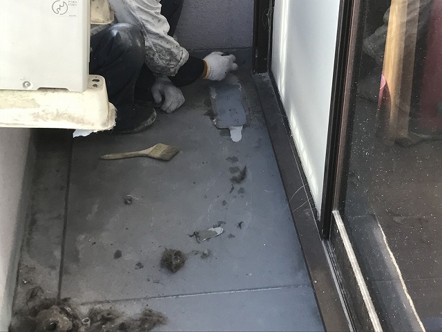 ベランダ防水工事