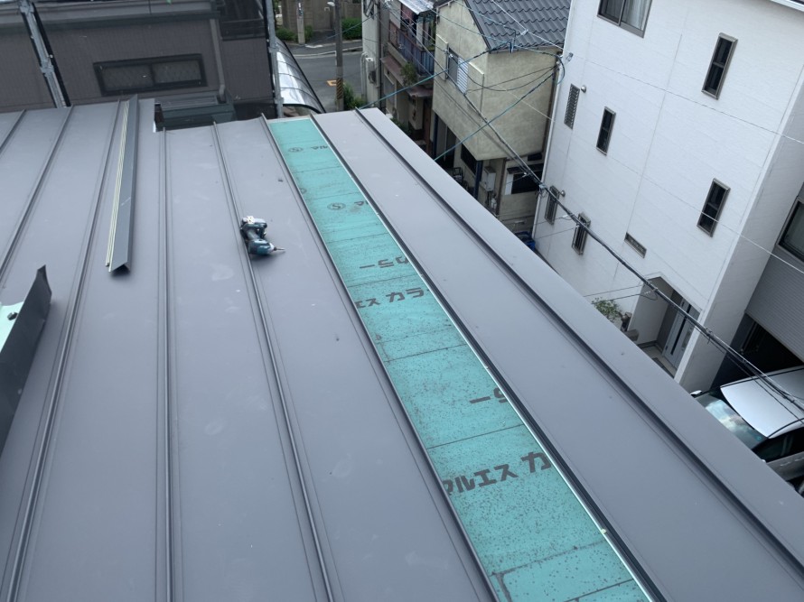 立平を外していきます。