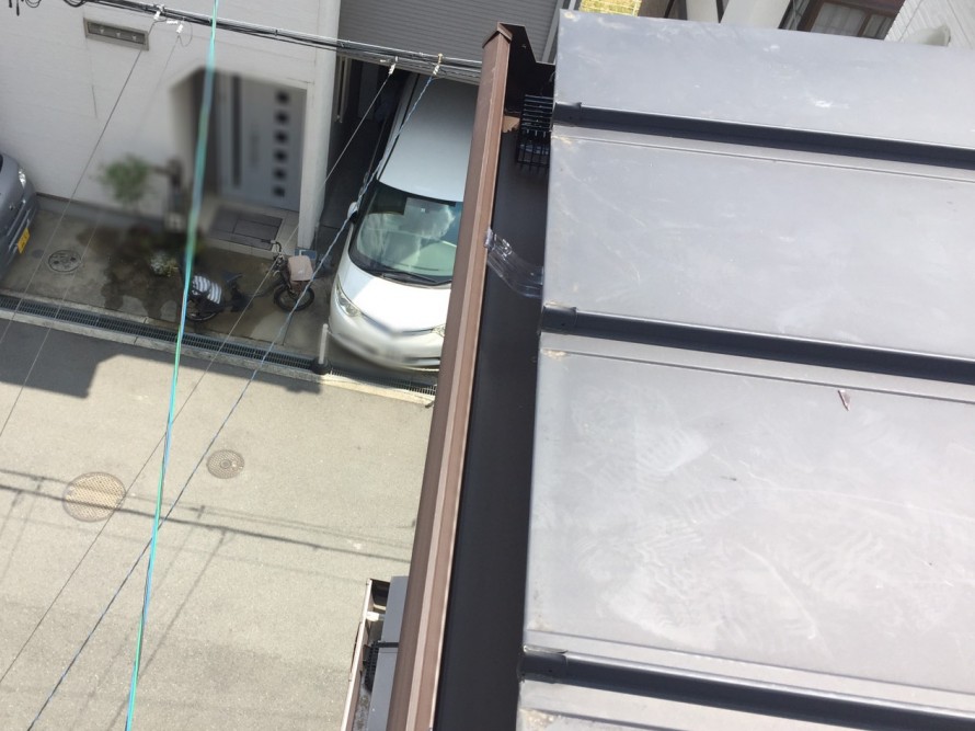 雨樋取付完成
