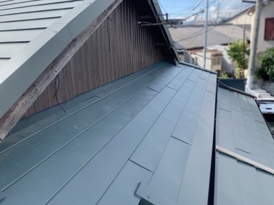 タフワイドでリフォームした屋根
