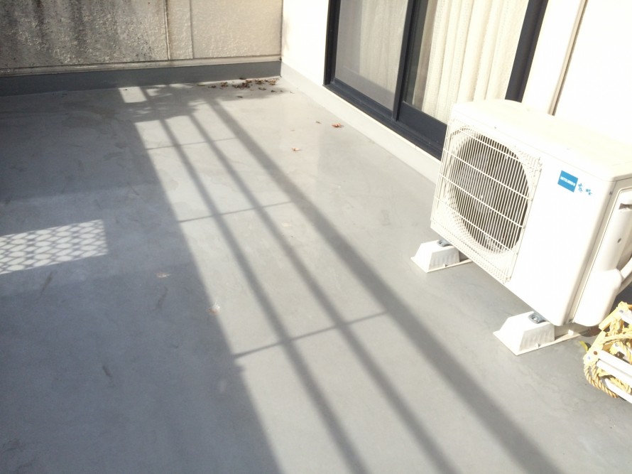 防水工事から一年経過