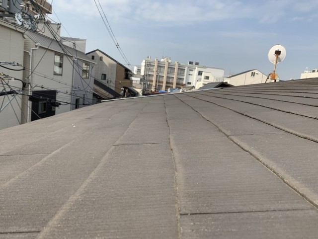 勾配の緩い屋根