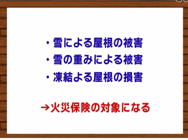 雪災による被害