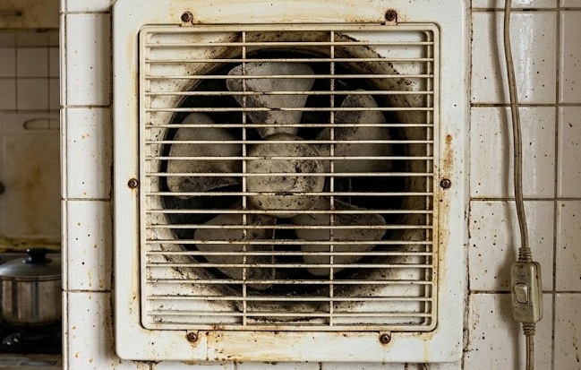 汚れた換気扇