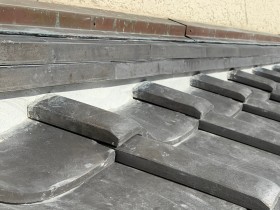 修理後の瓦屋根